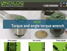 Tablet Screenshot of andilog.com